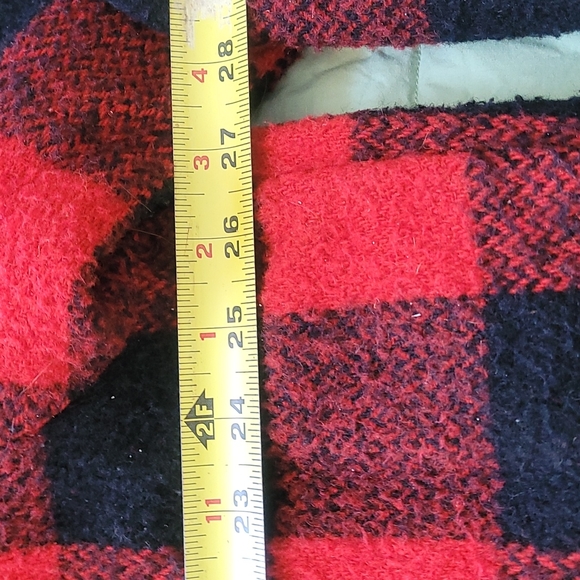Vintage 60s Melton Wool Insulated Mackinaw Buffalo Plaid Jacket, EUC, SO WARM - Picture 4 of 13